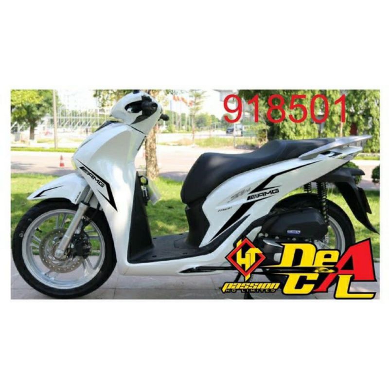 Tem xe SH AMG 2020 mới đủ màu tem chống phai màu