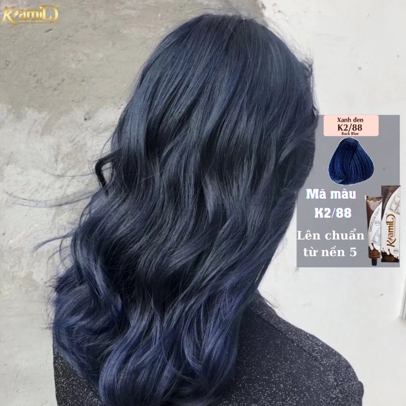 Sự lựa chọn đầy phong cách với bảng màu nhuộm tóc xanh đen được yêu thích nhất hiện nay
