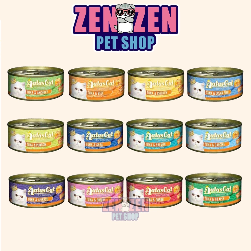 Pate AATAS Cho Mèo (Lon 80g)
