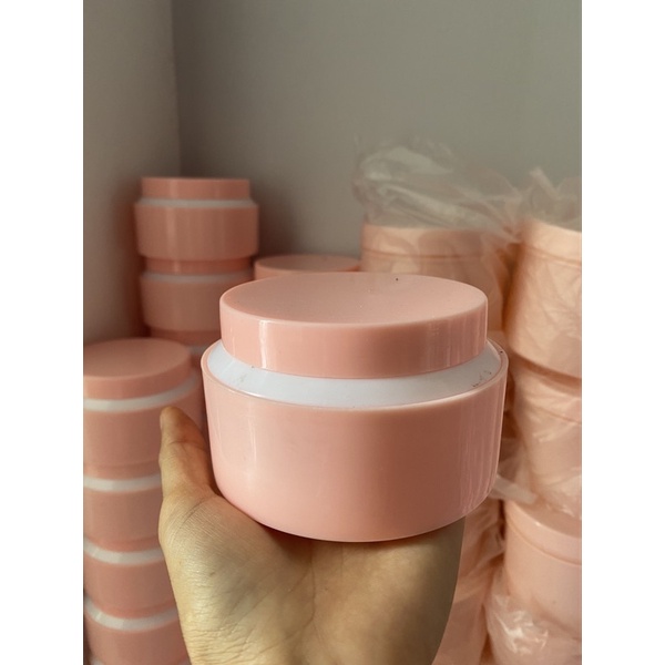 HỦ ĐỰNG KEM BODY 200g hồng