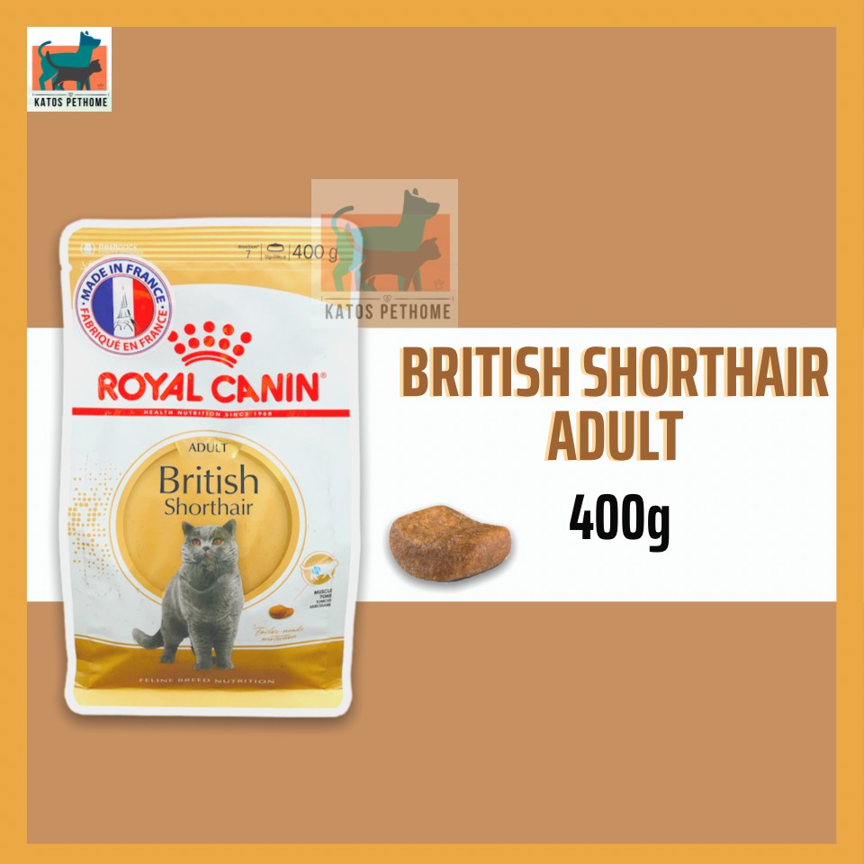 Hạt thức ăn RC British Shorthair Adult 400g