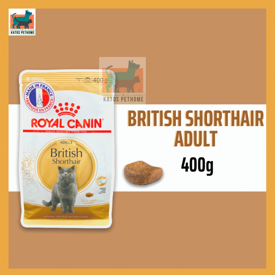 Hạt thức ăn RC British Shorthair Adult 400g