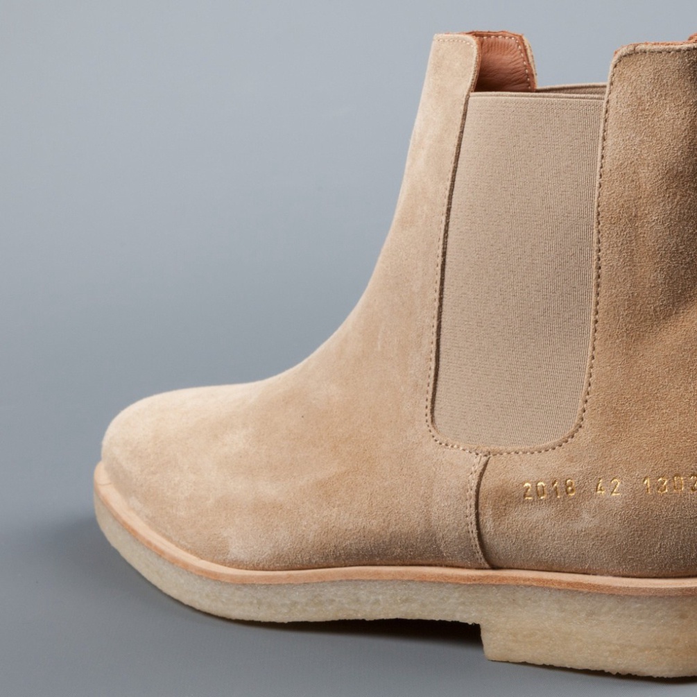 Chelsea boots màu tan thời trang chất liệu da lộn đế cao su đúc | BigBuy360 - bigbuy360.vn