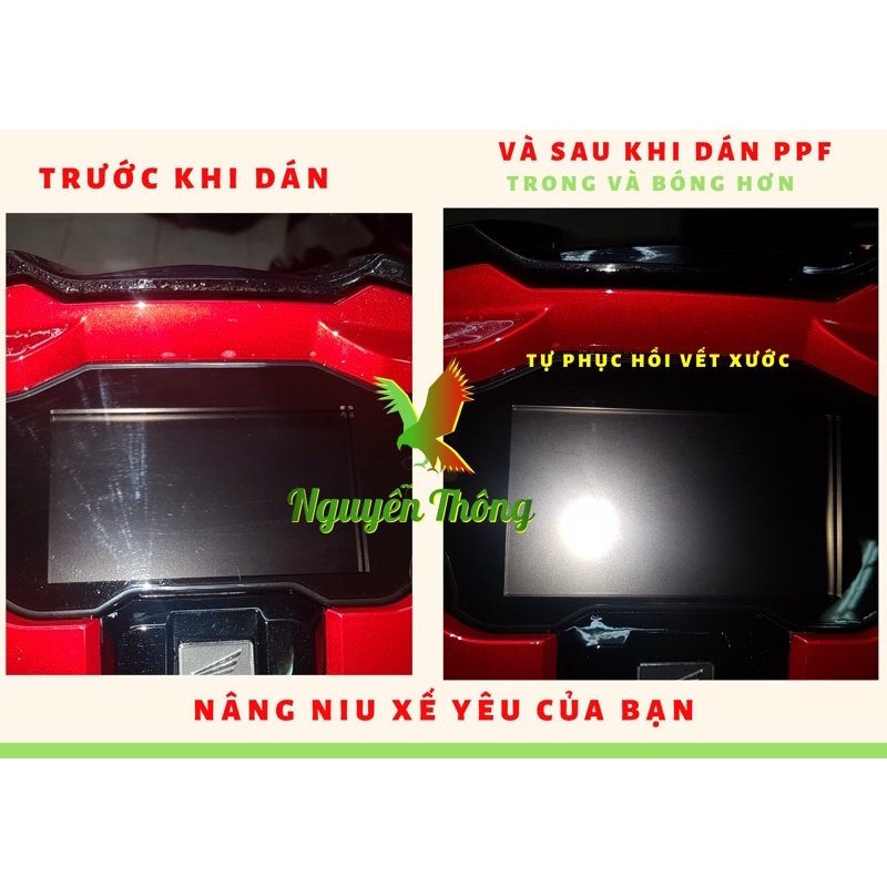 PPF dán bảo vệ đèn đemi cho xe Honda Airblade Ab