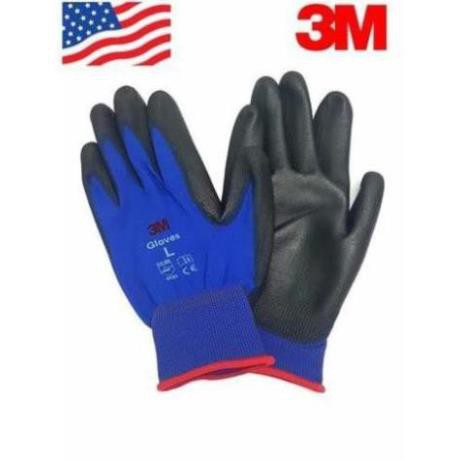 Găng tay chống cắt 3M cấp độ 1 Cut Resistant Gloves Size L màu xanh da trời