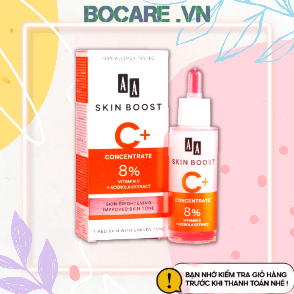 Tinh chất dưỡng 💥Serum vitamin C 💥 [NHẬP KHẨU] dưỡng trắng AA Cosmetics