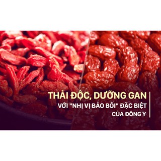 Combo 200g Táo Đỏ + Kỷ Tử