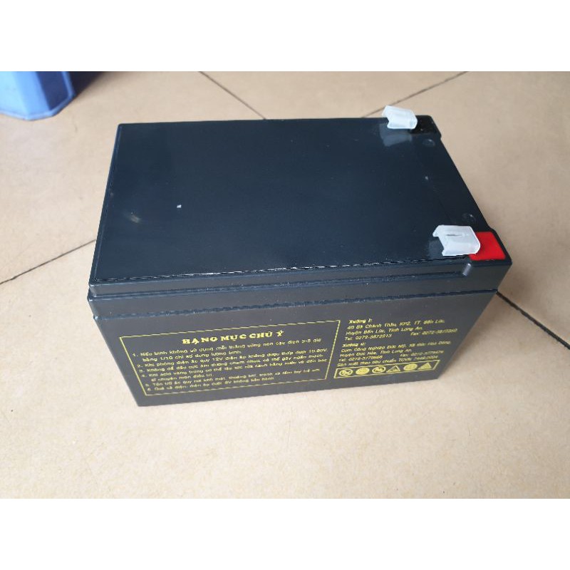 Ắc quy 12V cho Ô tô điện trẻ em 12V - 12Ah chính hãng GLOBE dung lượng cao