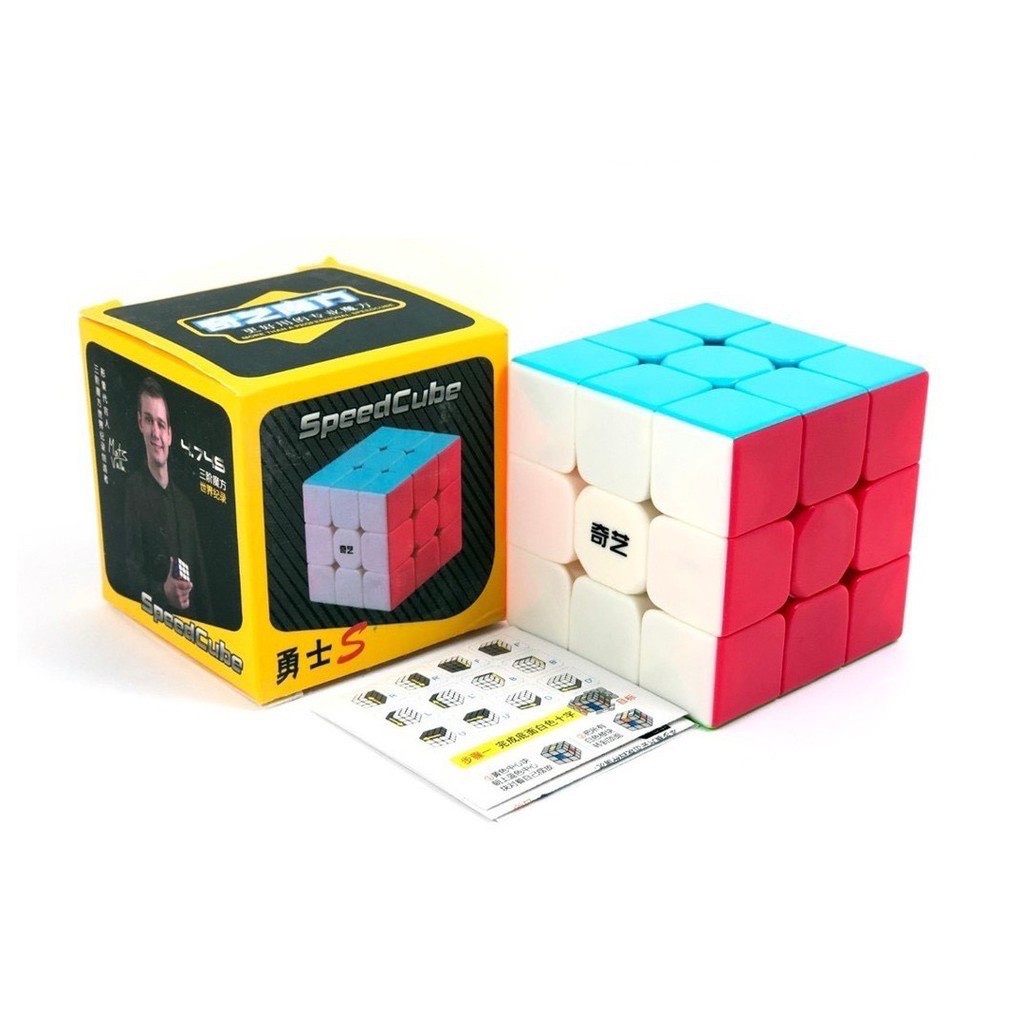 Đồ chơi trí tuệ Rubik 3x3 Moyu Meilong 3 P333 MFJS Rubic 3 Tầng Stickerless