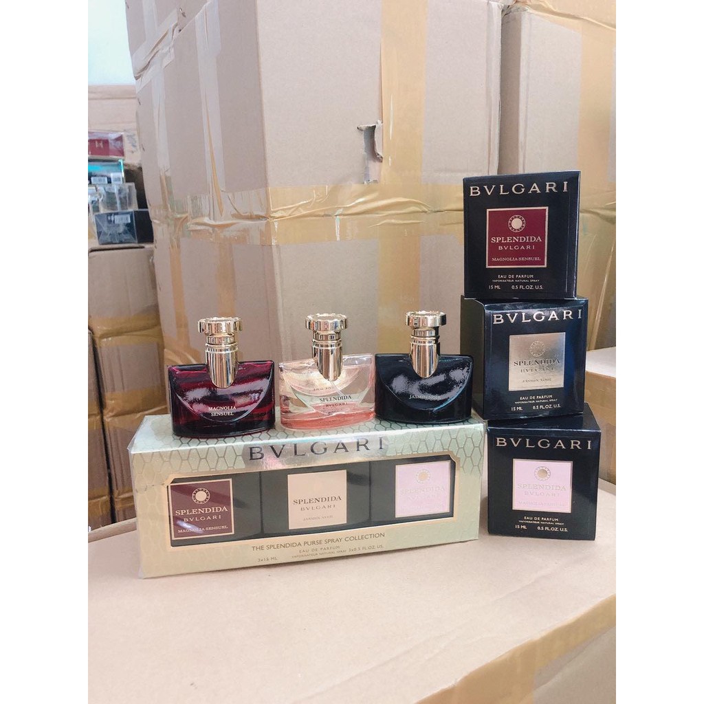 SET 3 chai nước hoa nữ 15ml/c sang chảnh | Thế Giới Skin Care