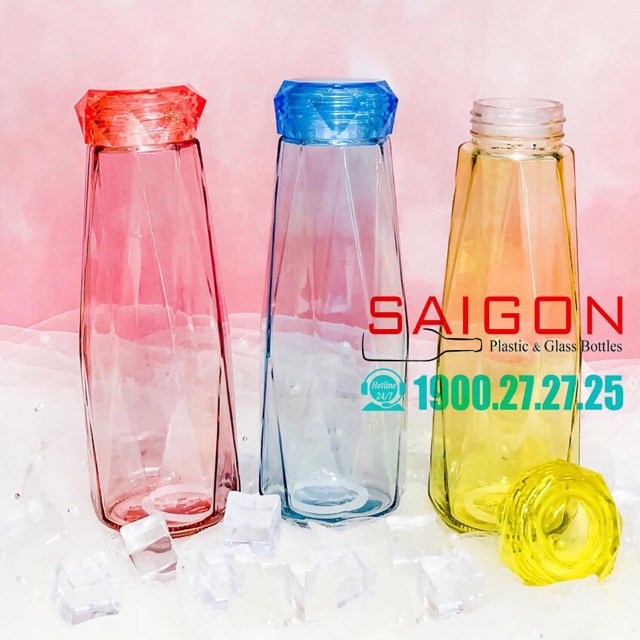 chai thuỷ tinh kim cương