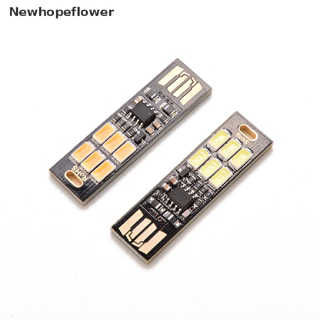 Đèn LED Hạt Cườm 6 Bóng Với Công Tắc Sạc USB Mạnh Mẽ