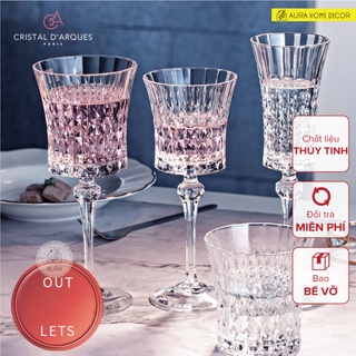 🥂 bộ 6 ly pha lê eclat france - pha lê cao cấp, sang trọng, đẳng cấp - ly bày bàn tiệc