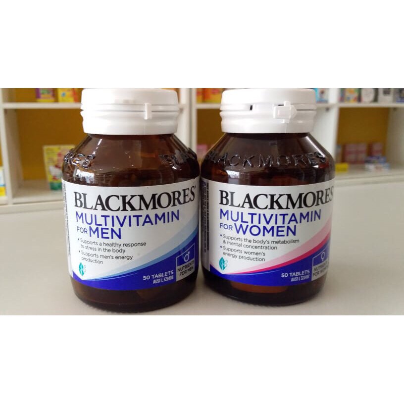 VITAMIN TỔNG HỢP  BLACKMORE MEN'S VITALITY MULTI 50V | BigBuy360 - bigbuy360.vn