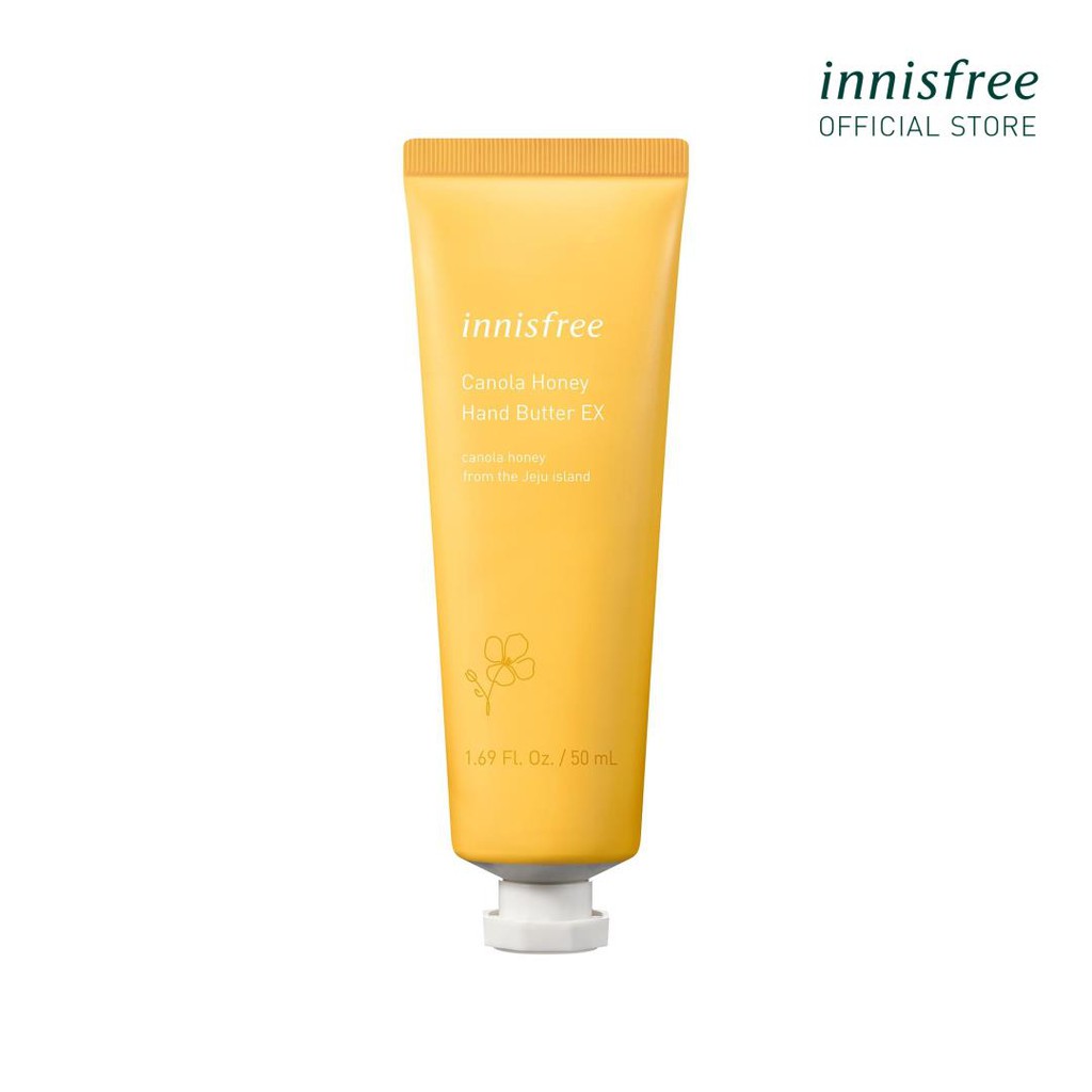 Kem dưỡng da tay cô đặc hương mật ong innisfree Canola Honey Hand Butter EX 50ml