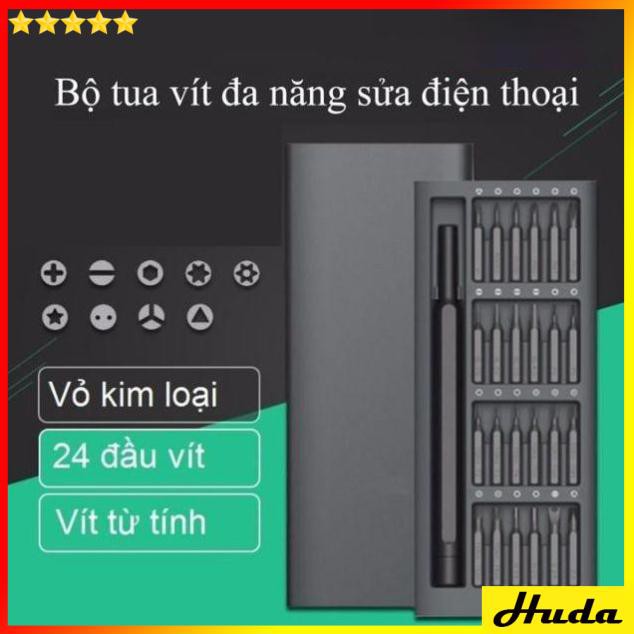 BỘ TUA VÍT ĐA NĂNG - BỘ TÔ VÍT SỬA CHỮA ĐIỆN THOẠI IPHONE CÓ NAM CHÂM  -  đồ làm mộc