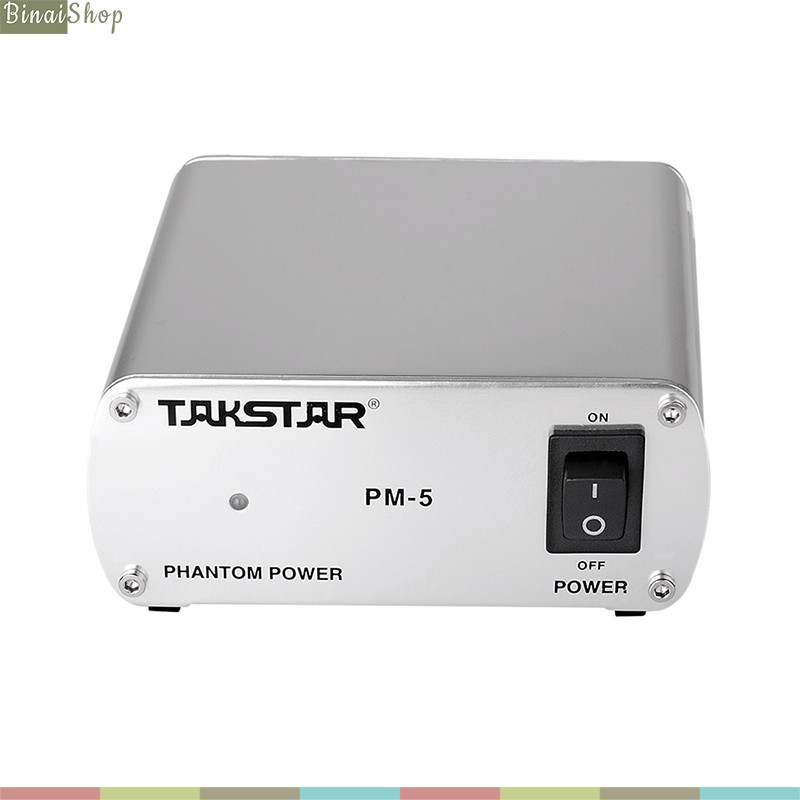 [Mã ELHACE giảm 4% đơn 300K] Takstar PM-5 - Phantom 48v Cho Micro Condenser Phòng Thu