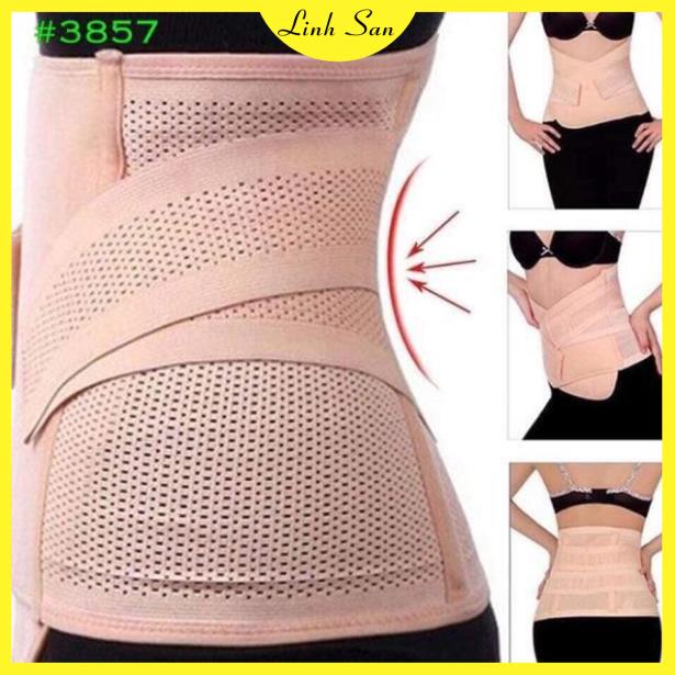 Đai Nịt Bụng Sau Sinh Chống Cuộn 3331 hàng loại 1 dày đẹp - HÌNH THẬT T