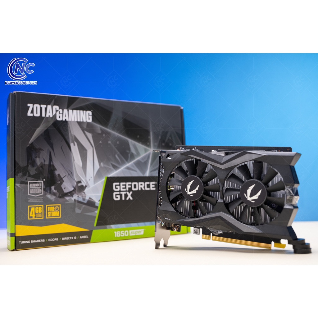 Card Màn Hình ZOTAC GTX 1650 SUPER Twin Fan 4G GDDR6