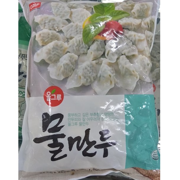 Mandu há cảo lẩu, sủi cảo lẩu hàn quốc 1,4kg - 물만두