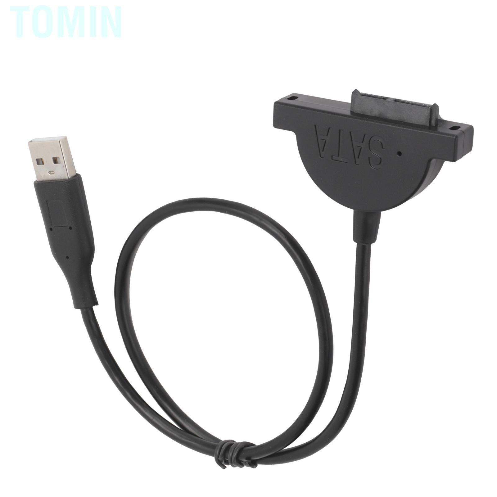 Dây Cáp Chuyển Đổi Ổ Đĩa Quang Sata Sang Usb 13pin Kèm Vít Tiện Dụng Cho Notebook