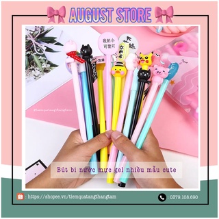 Bút bi mực gel nhiều mẫu cute - Giá Sỉ