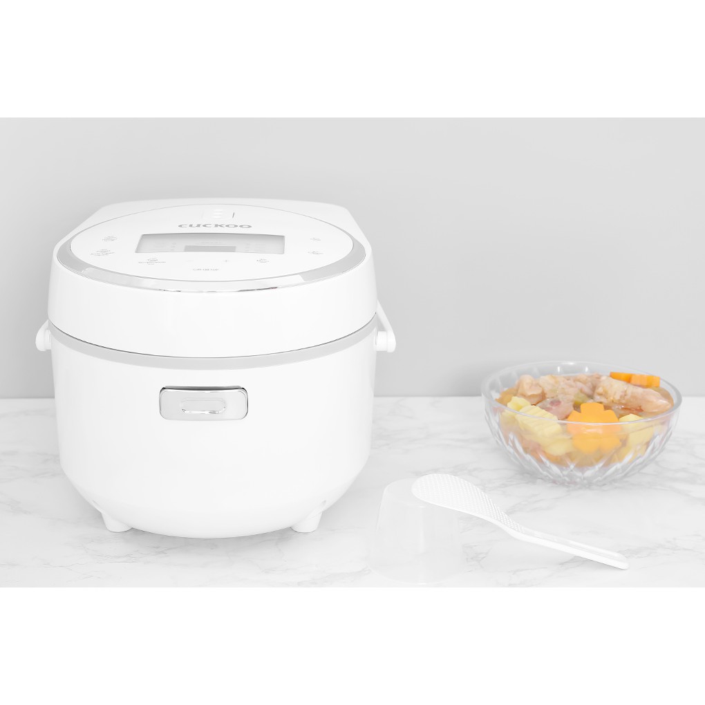 Nồi cơm điện Cuckoo CR-0810F/WHWHVN màu trắng dung tích 1.44L