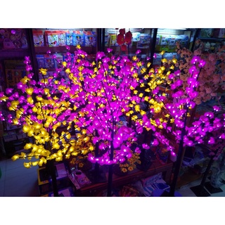 Cây hoa mai ,đào trang trí tết cực đẹp có đèn led cực đẹp