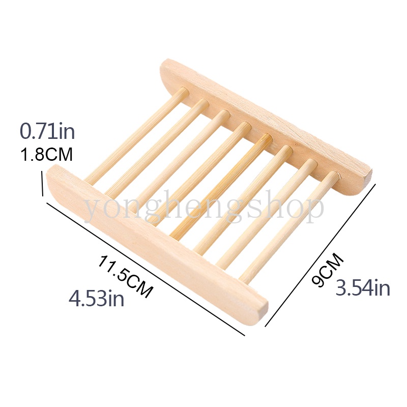 Giá Đỡ Xà Phòng Bằng Gỗ Tự Nhiên Tiện Dụng Và Bền
