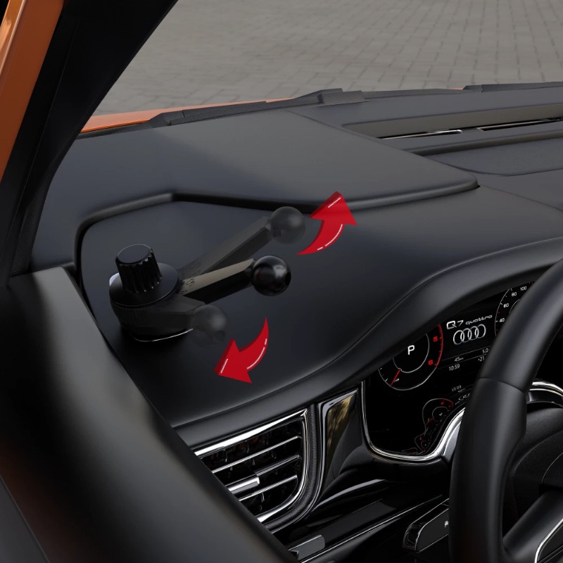 Giá Đỡ Điện Thoại Từ Tính Gắn Lỗ Thông Gió Xe Hơi 17mm