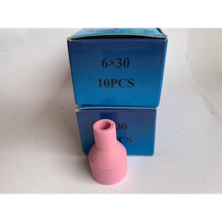 Chụp sứ hàn tig qq150 6x30. chụp khí qq150. chụp sứ 6x30