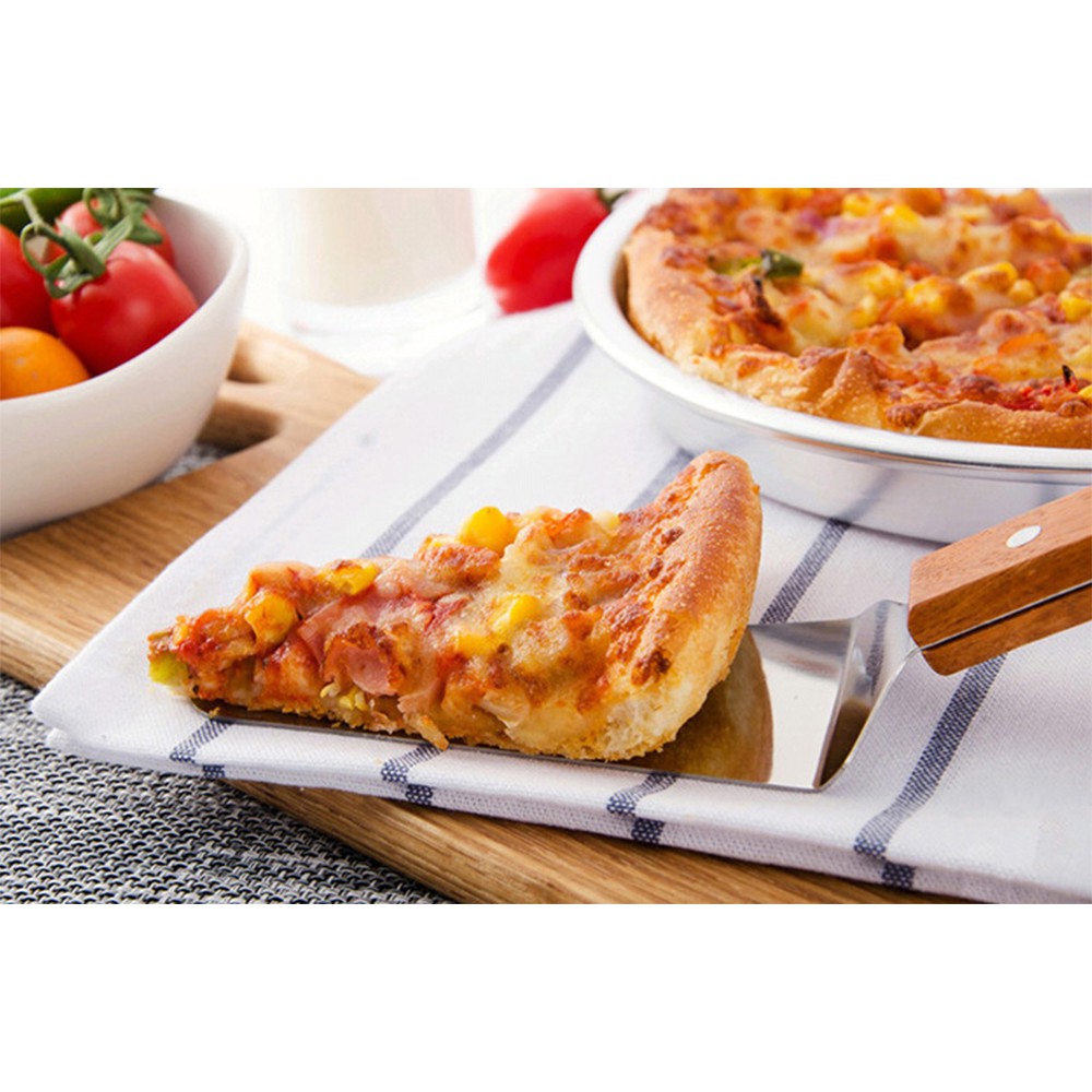 Xẻng Xúc Bánh Kem - Cây Nâng Bánh Pizza Cán Gỗ Chuyên Nghiệp