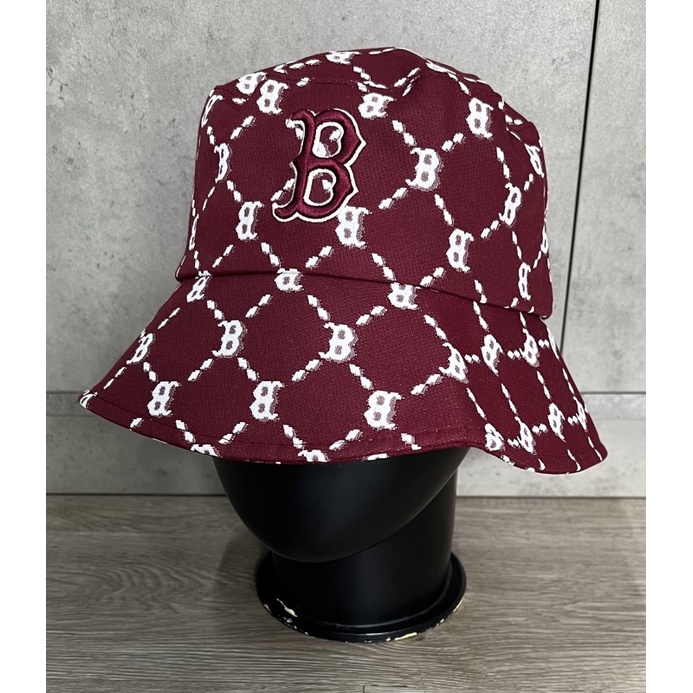 Mũ MLB - Nón bucket Monogram Jacquard 32CPHV011-50L chính hãng tiệm của Diệu mlb authentic