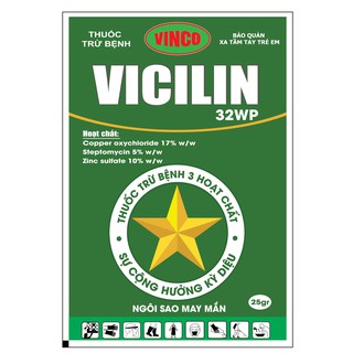 Thuốc trừ bệnh vicilin 32wp - 25gr
