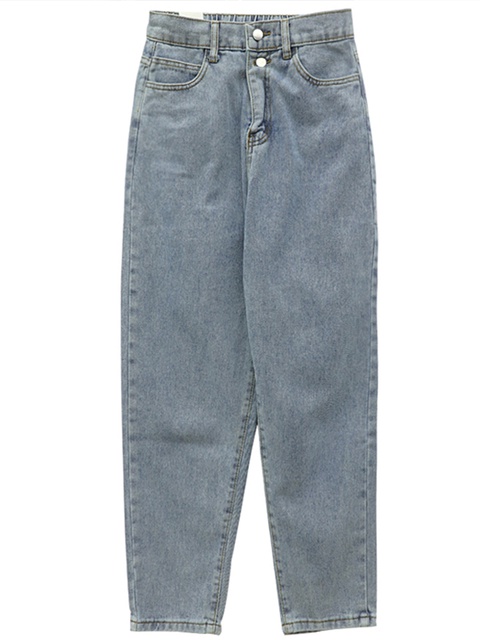 Quần jean baggy nữ cao cấp nắp túi kiểu, kèm hình và video thật | BigBuy360 - bigbuy360.vn