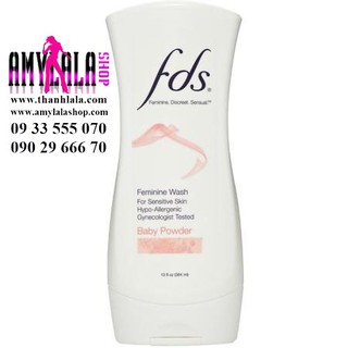 Dung dịch vệ sinh phụ nữ FDS Feminine Wash For Sensitive Skin Baby Powder 384ml