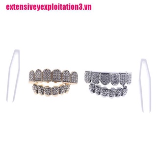 Set 6 Răng Giả Đính Đá Phong Cách Hip Hop
