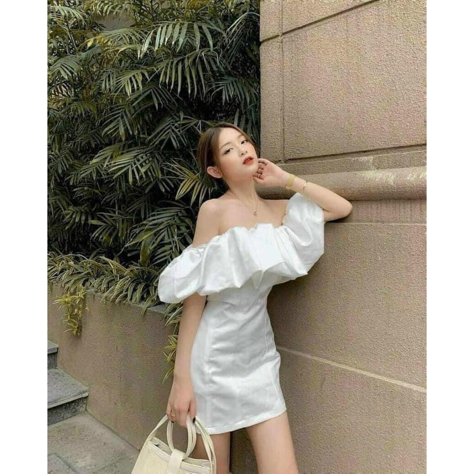 Đầm Trễ Vai Ôm Body - Váy Body Sexy Body Siêu Hot | BigBuy360 - bigbuy360.vn