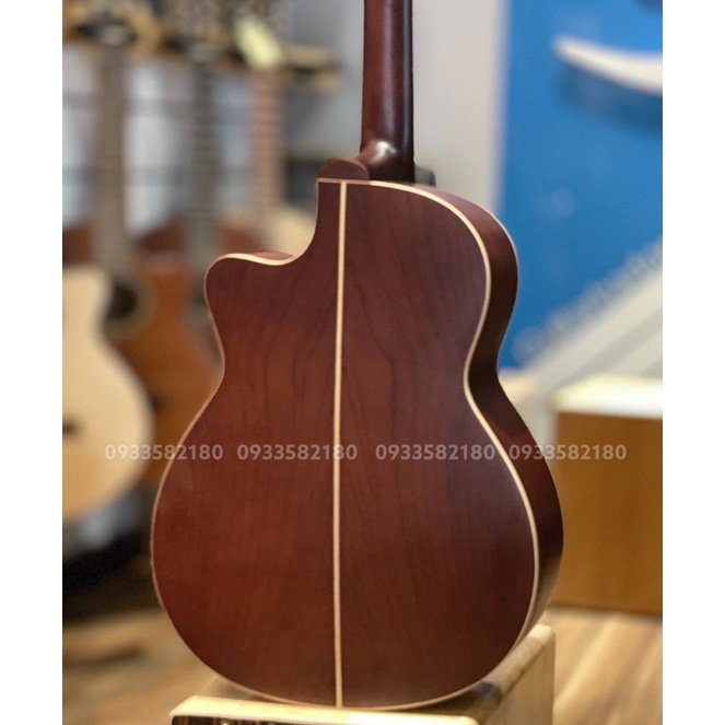 Đàn Guitar Acoustic J150 chất liệu gỗ hồng đào cao cấp Tặng Kèm Bao Đàn, Capo, Pick