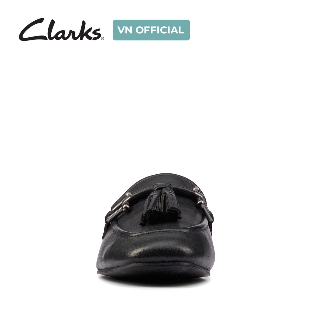 GIày cao gót nữ CLAKRS Pure2 Tassel màu đen