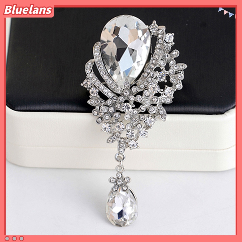 Ghim Cài Áo Đính Đá Thiết Kế Đơn Giản Dễ Phối Đồ