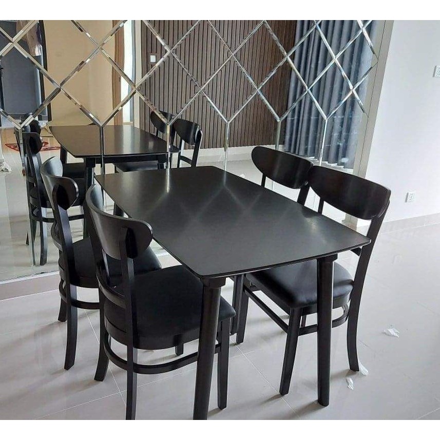 Freeship Bộ bàn ăn mango 4 ghế: HCM Biên Hòa Đồng Nai