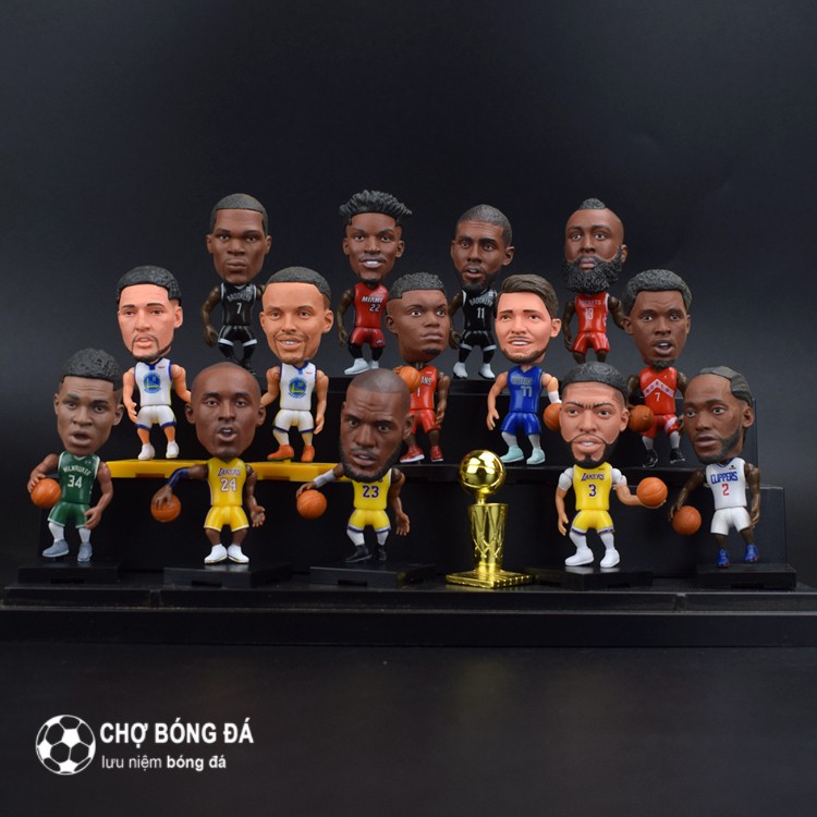 Mô hình tượng cầu thủ bóng rổ NBA soccerwe 2021