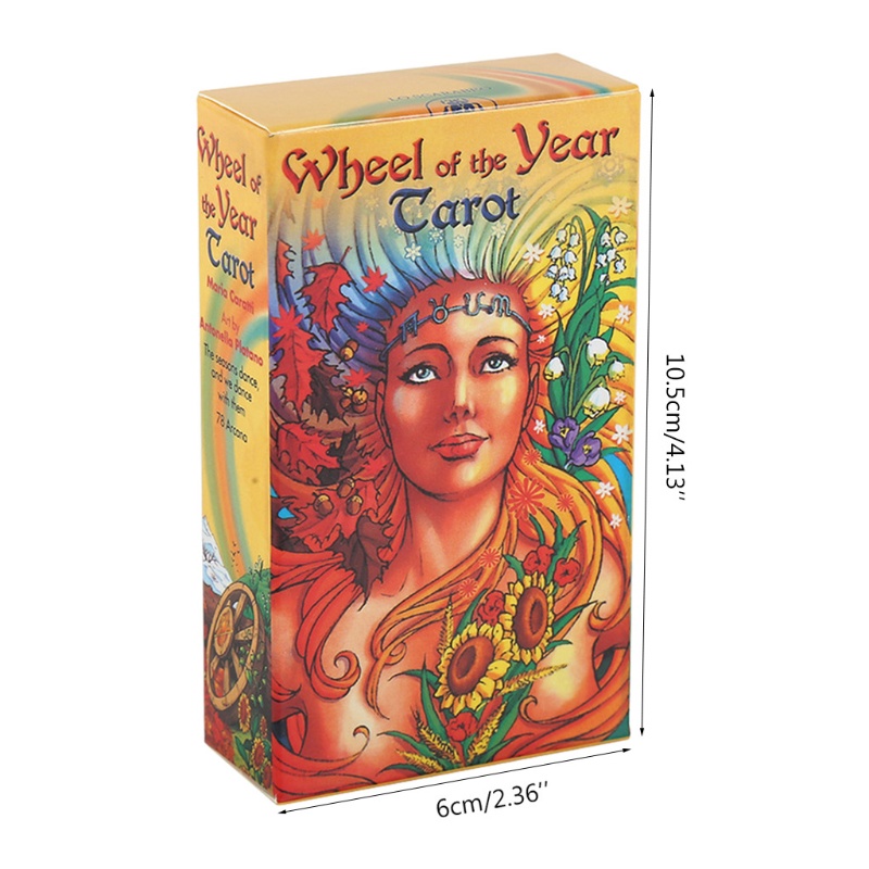 Bộ bài tarot Wheel of the Year 78 thẻ toàn tiếng anh chất lượng cao