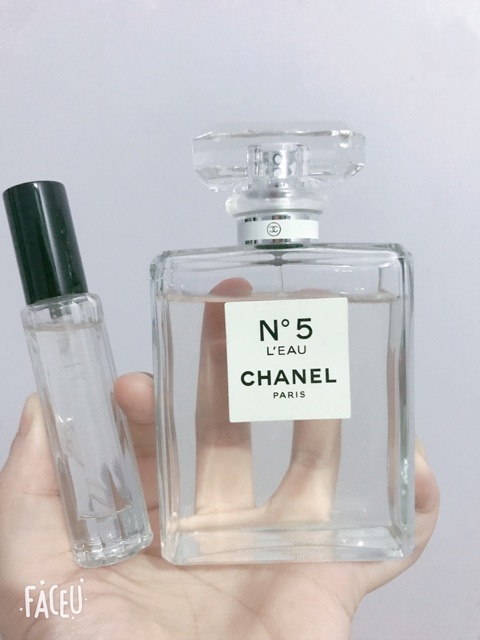 Nước hoa CHANEL NO 5 L'EAU trắng triết 10ml | BigBuy360 - bigbuy360.vn