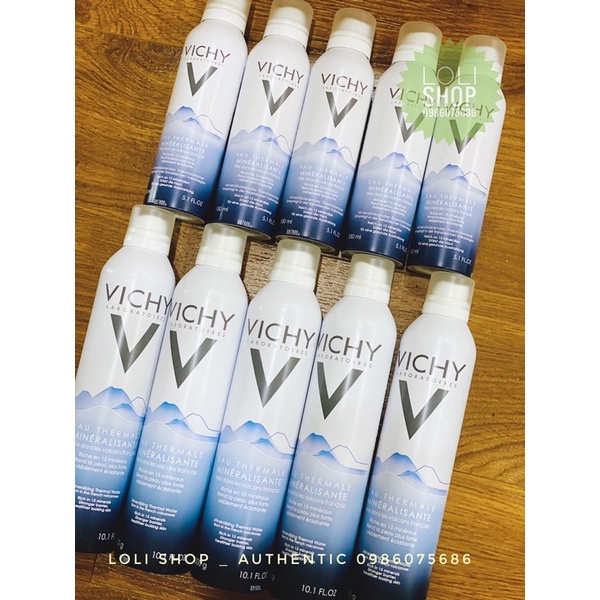 [Made in France] Vichy Xịt Khoáng Vichy Mineralizing Thermal Water 150ml - 300ml