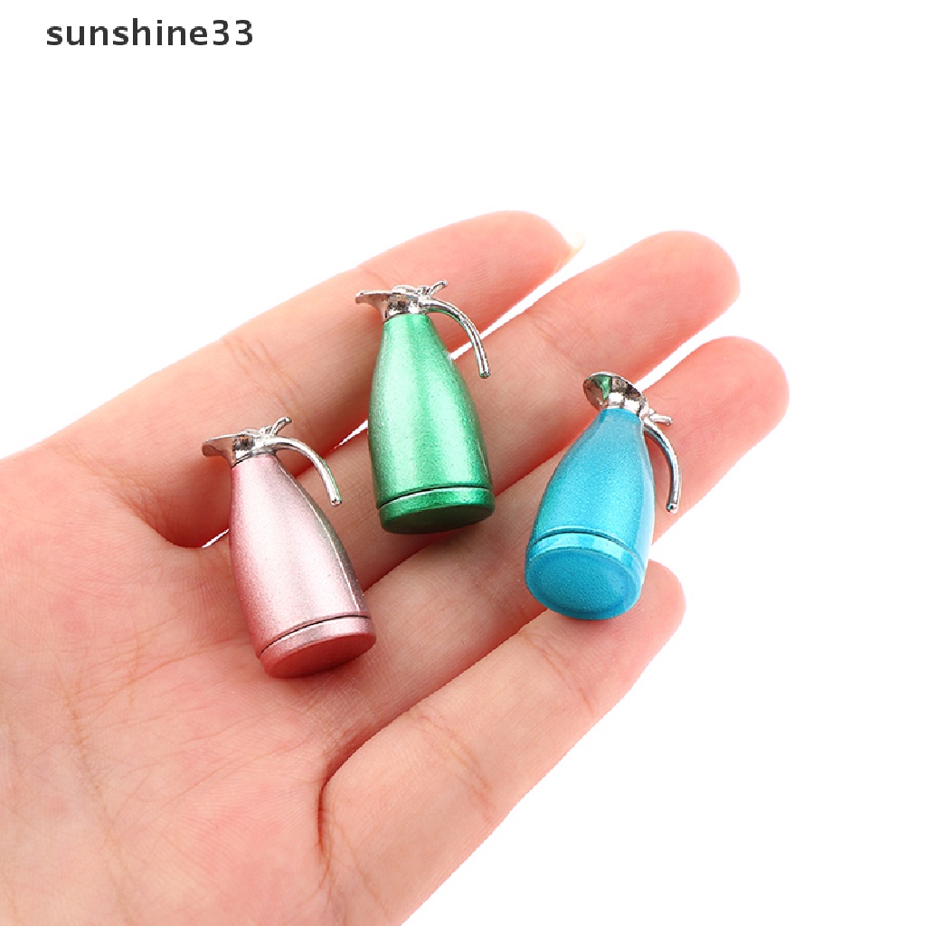 Mô hình ấm trà nội thất mô phỏng nhà bếp búp bê DIY