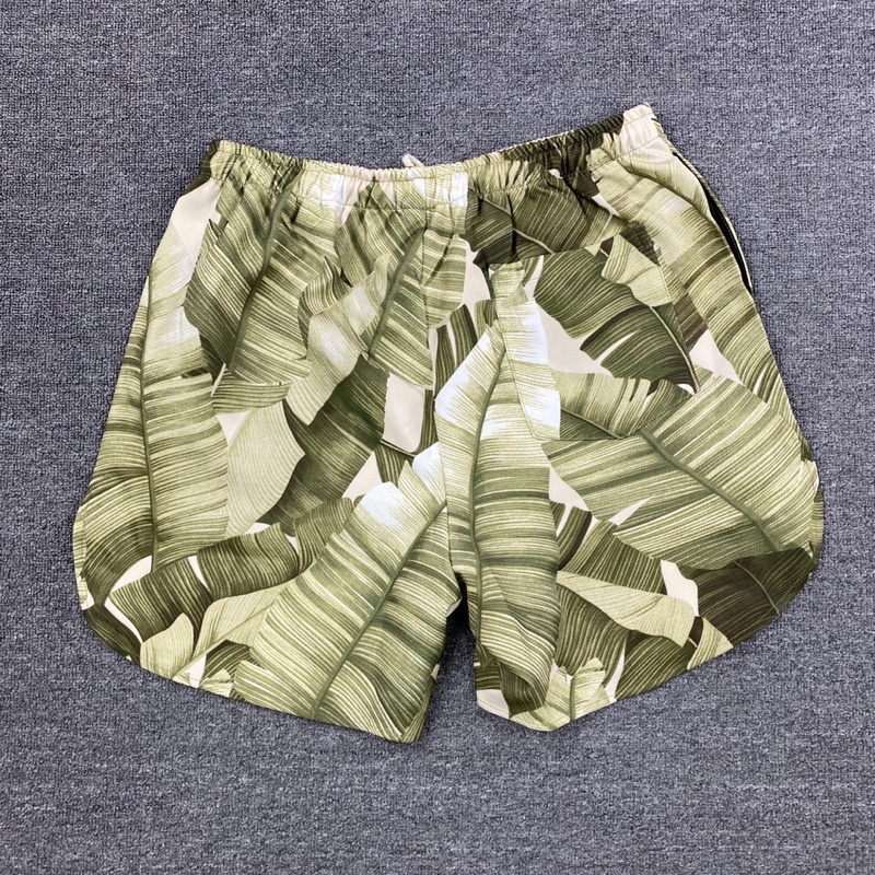✨  - Quần Short Thể Thao Jungle Gurl Hoạ Tiết Cho Nam Và Nữ || Fear Of God Bay Beach Summer Shorts