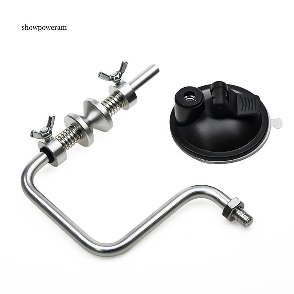 Dụng cụ cuốn dây câu cá bằng thép không gỉ có giác hút chân không