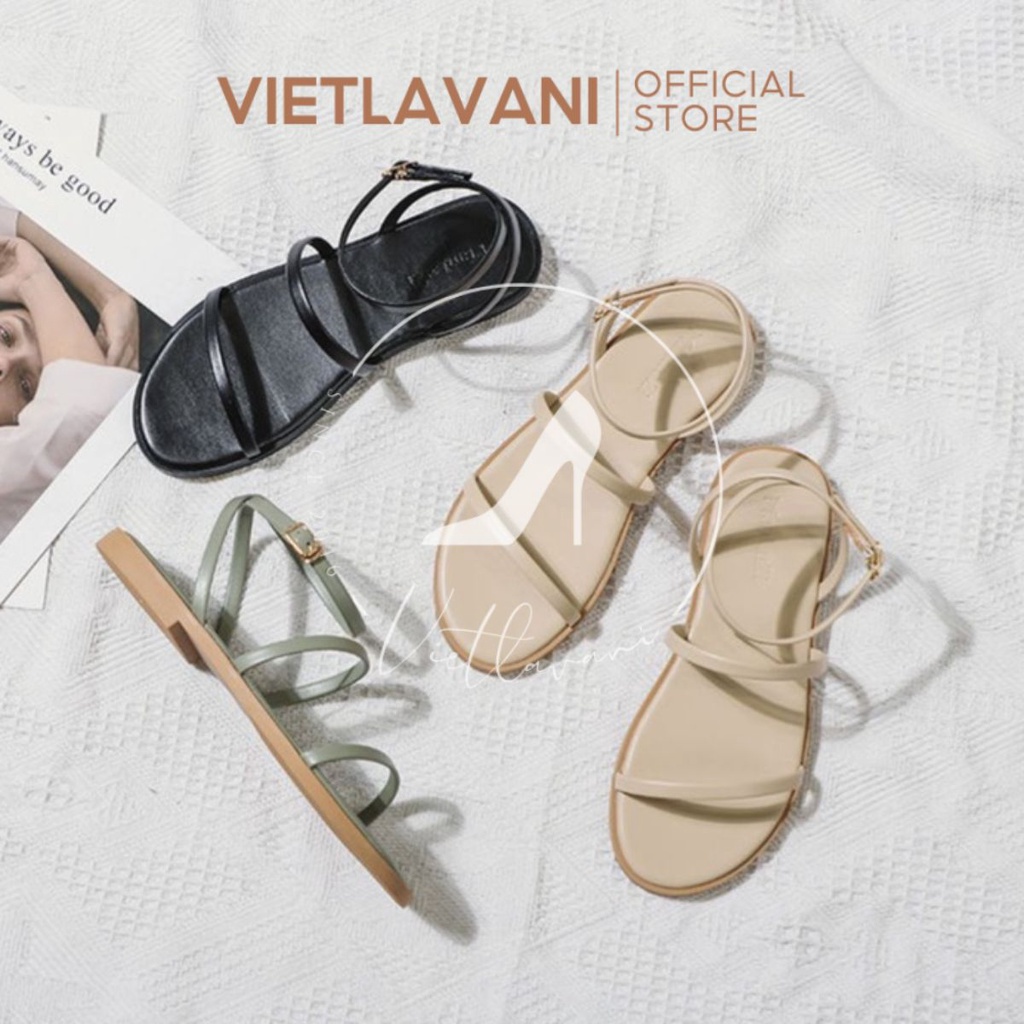 Giày Sandal Nữ HGS38 quai đơn giản trẻ trung dễ phối đồ